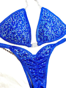 Jewell Pro Blue Scatter Competition Bikini