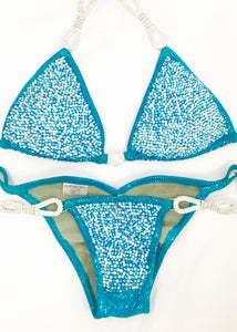 Jewell Custom Competition Bikini-Pro Coverage Crystals