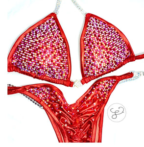 Jewell Red Pro Cabernet Blend Competition Bikini