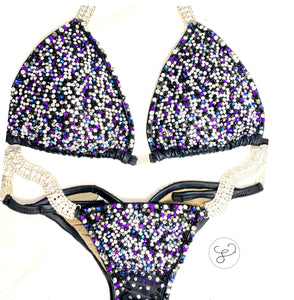 Jewell Black Pro Scatter Competition Bikini