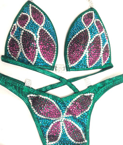 Jewell Emerald Helix Figure Suit
