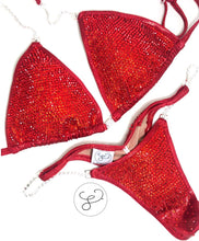 Jewell Red Pro Monochrome Competition Bikini