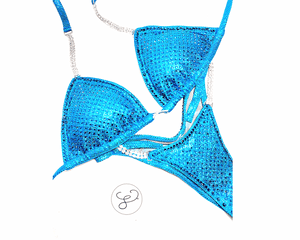 Jewell Elite Turquoise Competition Bikini