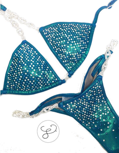 Jewell Pacific Blue Premium Scatter Competition Bikini
