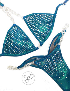 Jewell Pacific Blue Premium Scatter Competition Bikini