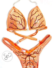 Jewell Orange Lightning Figure Suit