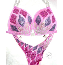 Jewell Ombré Leaves Figure Suit