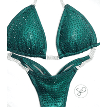 Mystique Emerald Monochrome Elite Competition Bikini
