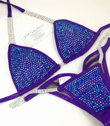 Jewell Purple Reign Premium Coverage Competition Bikini