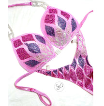 Jewell Ombré Leaves Figure Suit