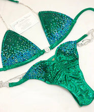 Jewell Emerald Pro Waterfall Competition Bikini