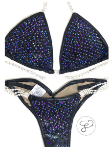 Jewell Black Pro Scatter Competition Bikini