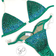 Jewell Emerald Pro Waterfall Competition Bikini