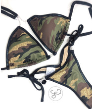 Camo Bikini Practice Posing Suit