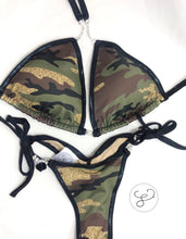 Camo Bikini Practice Posing Suit