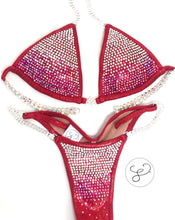 Jewell Red Pro Waterfall Competition Bikini
