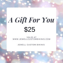 Jewell Custom Bikinis E-Gift Card ($10-$500)
