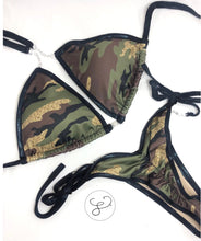 Camo Bikini Practice Posing Suit