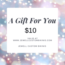 Jewell Custom Bikinis E-Gift Card ($10-$500)