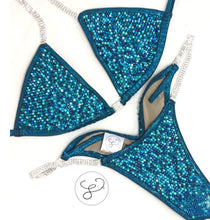 Jewell Turquoise Pro Scatter Competition Bikini