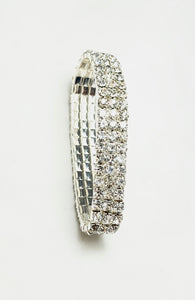 Jewell 3-Row Stretch Bling Bracelet