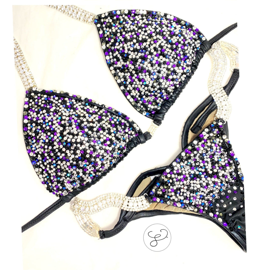 Jewell Black Pro Scatter Competition Bikini