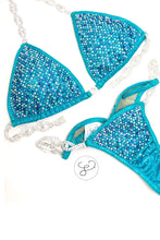 Jewell Teal Premium Scatter Competition Bikini