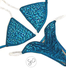 Jewell Turquoise Pro Scatter Competition Bikini