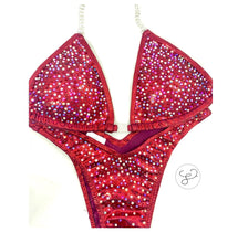 Jewell Burgundy Wellness Suit in Premium Scatter