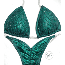 Mystique Emerald Monochrome Elite Competition Bikini