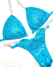Jewell Turquoise Premium Scatter Competition Bikini