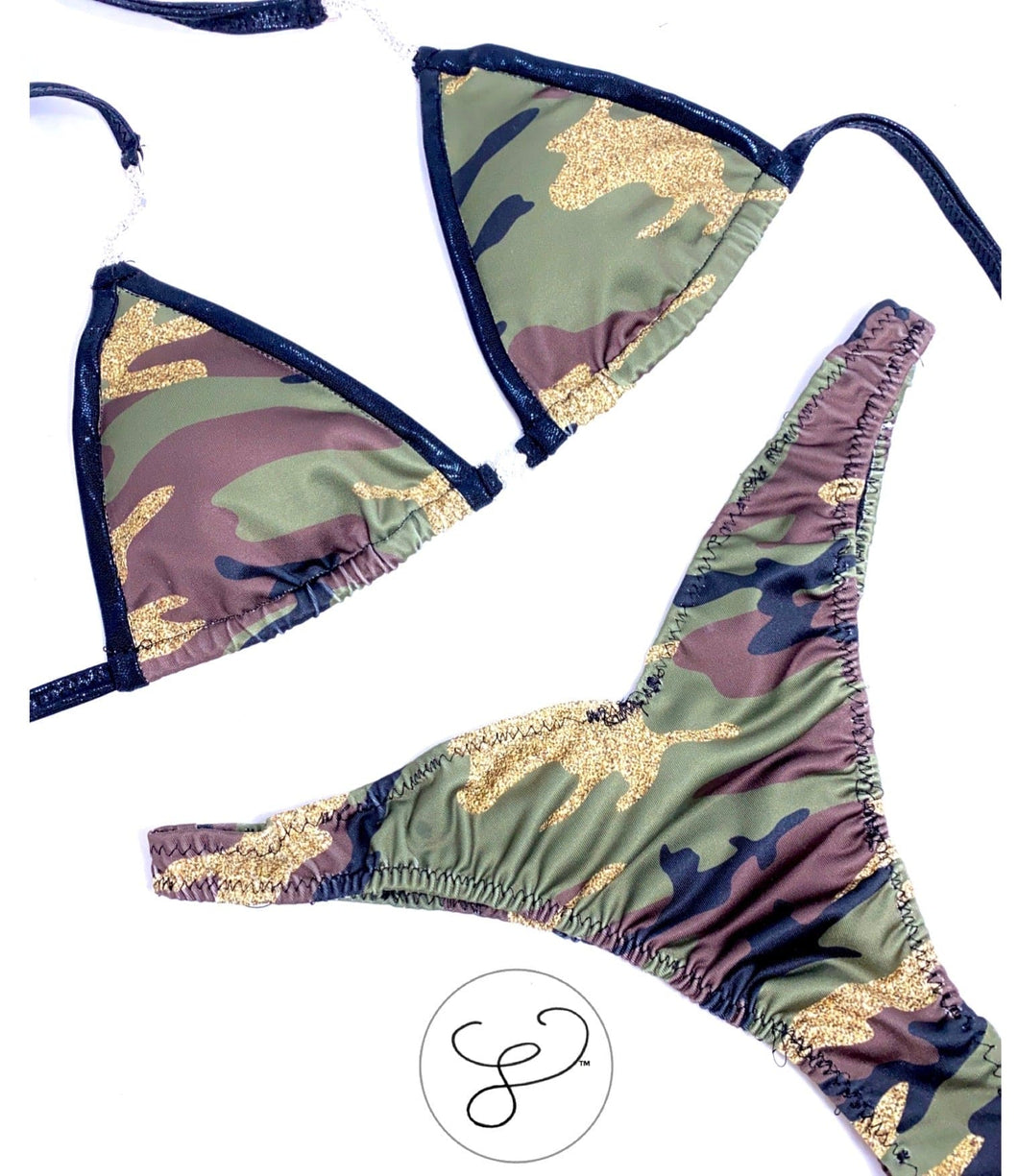 Camo Wellness Practice Posing Suit