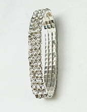 Jewell 3-Row Stretch Bling Bracelet