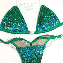 Jewell Emerald Pro Waterfall Competition Bikini