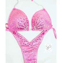 Jewell Pink/Silver Medium Rays Figure Suit