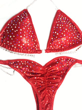 Jewell Red Razzle Dazzle Competition Bikini